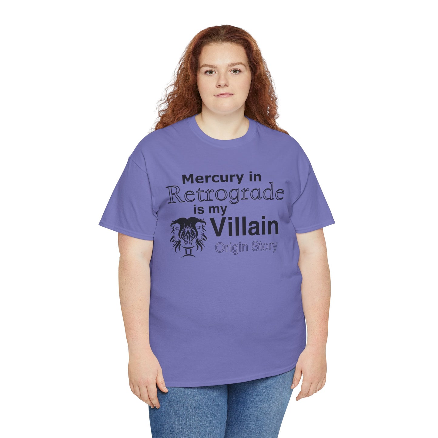 Funny Astrology T-Shirt | Mercury in Retrograde is My Villain Tee