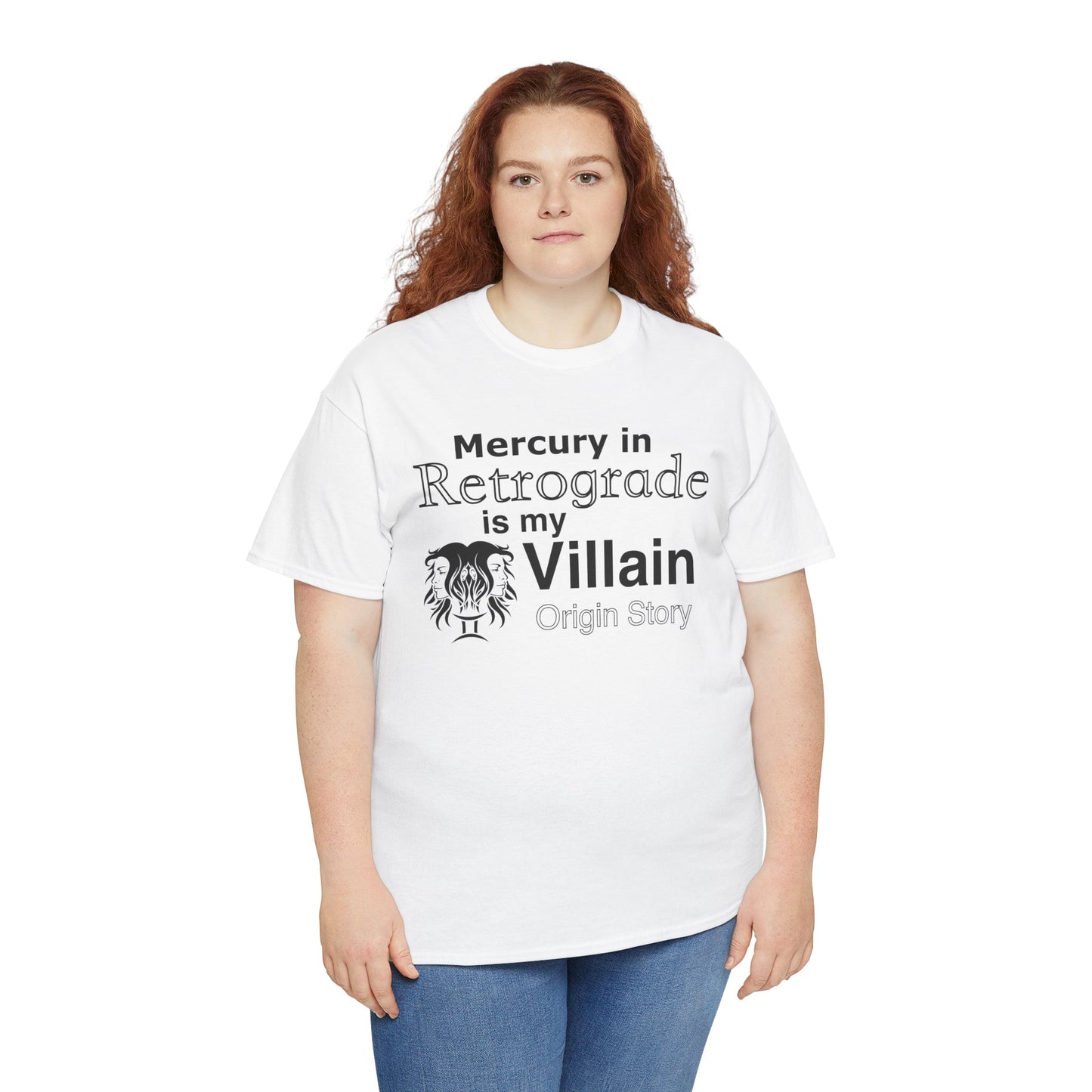 Funny Astrology T-Shirt | Mercury in Retrograde is My Villain Tee