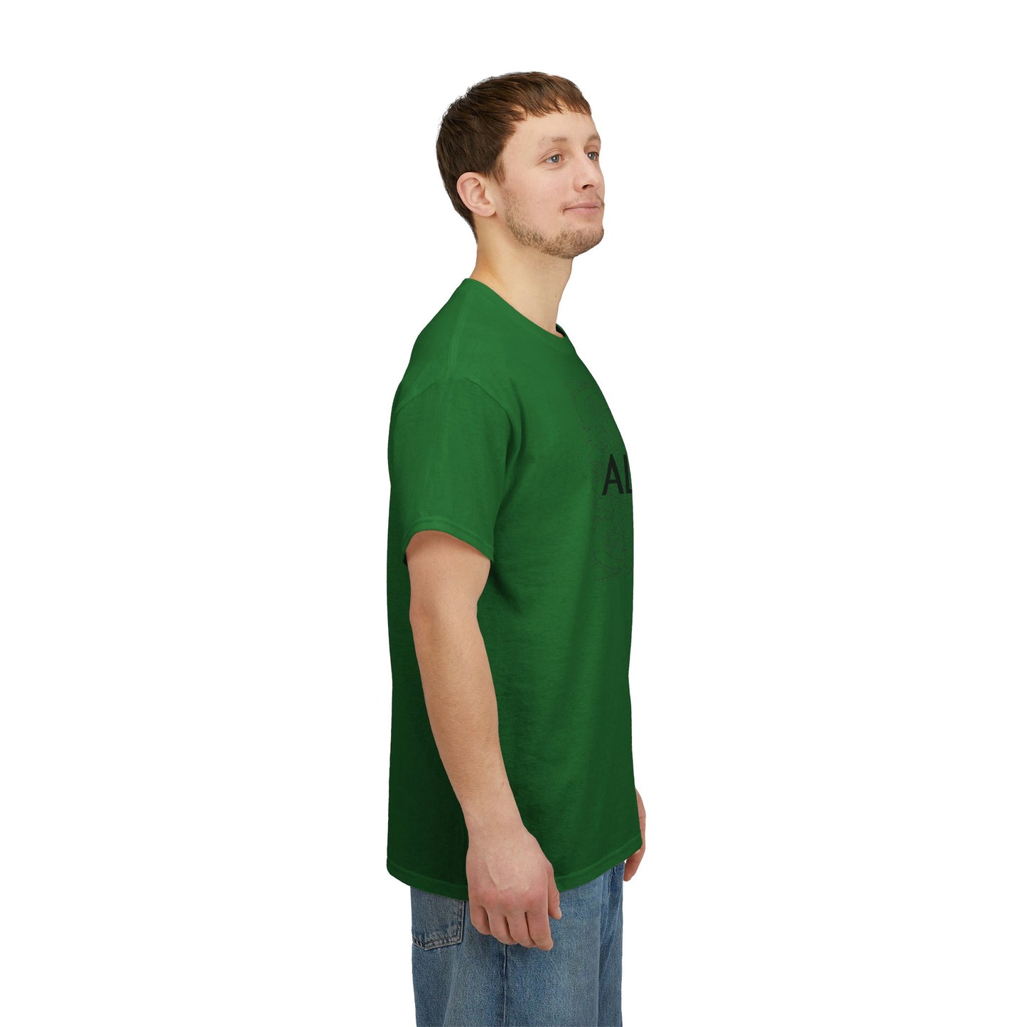 Aligned design Unisex Heavy Cotton Tee - Spiritual Graphic T-Shirt