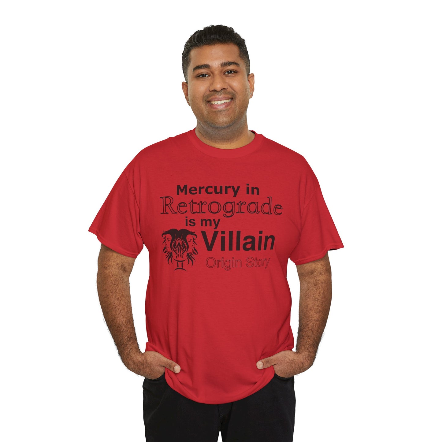 Funny Astrology T-Shirt | Mercury in Retrograde is My Villain Tee