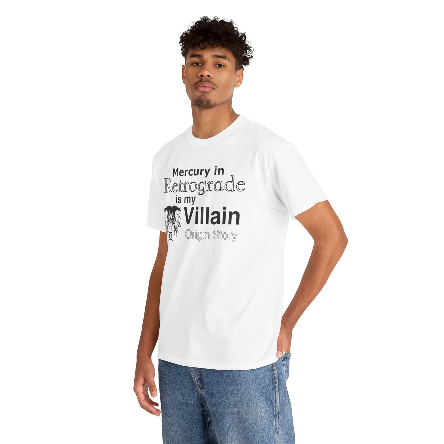 Funny Astrology T-Shirt | Mercury in Retrograde is My Villain Tee