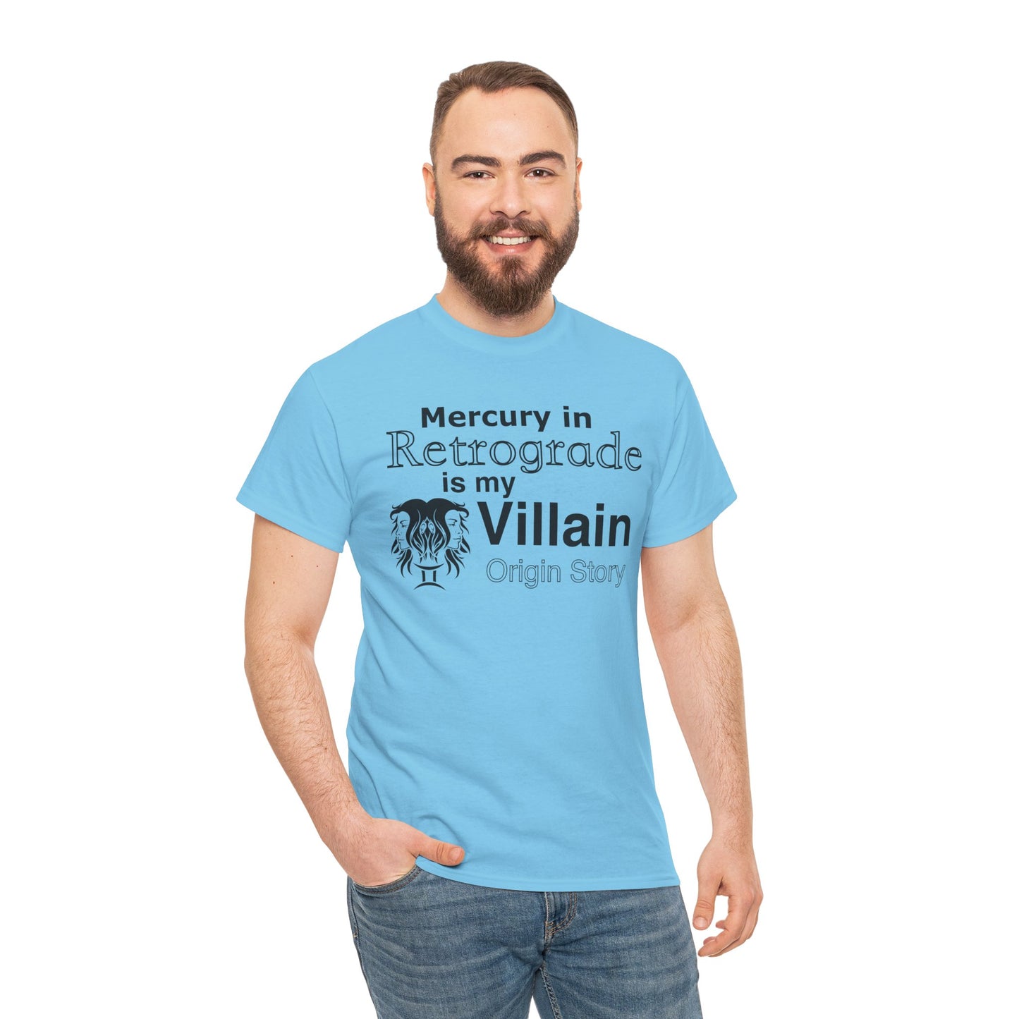 Funny Astrology T-Shirt | Mercury in Retrograde is My Villain Tee