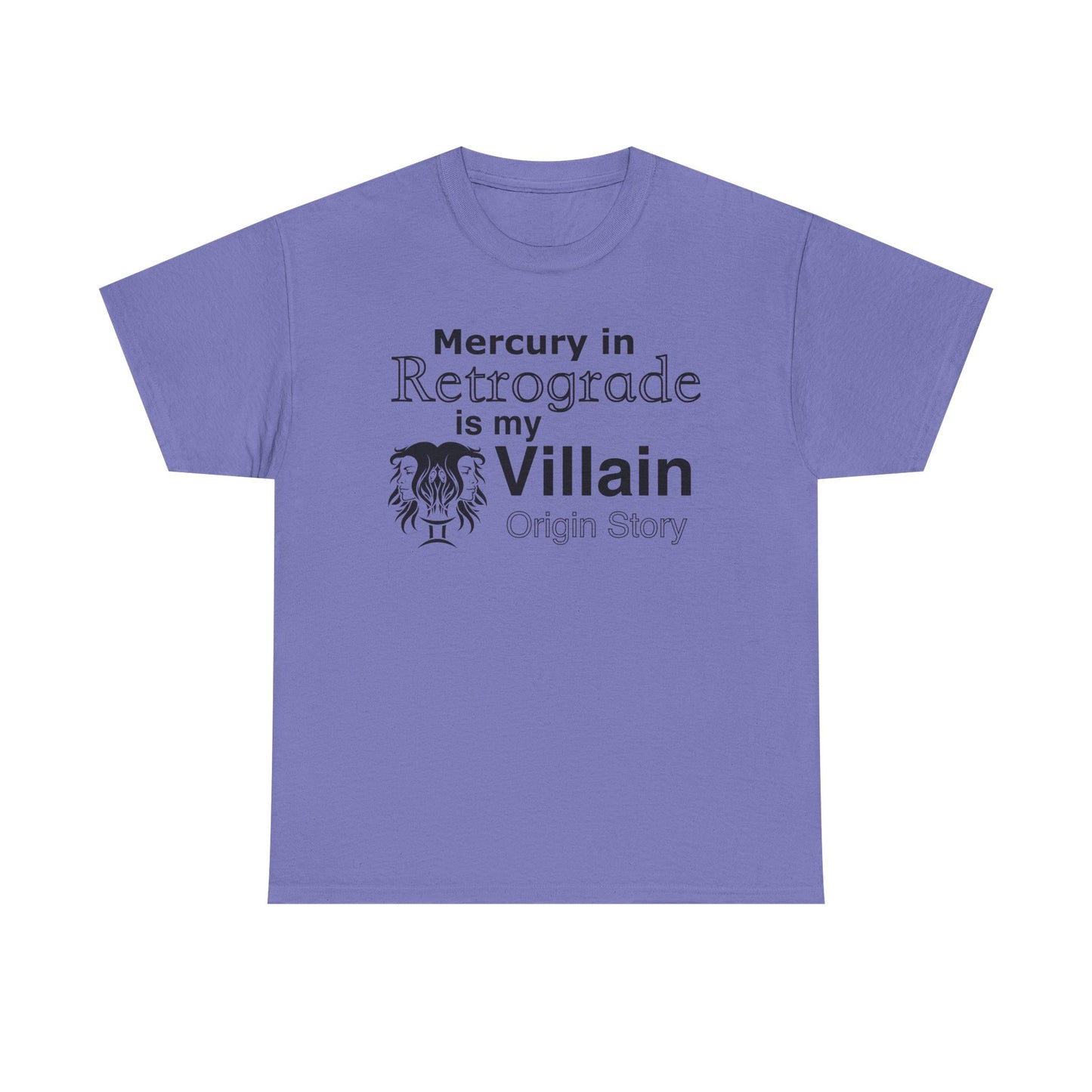 Funny Astrology T-Shirt | Mercury in Retrograde is My Villain Tee