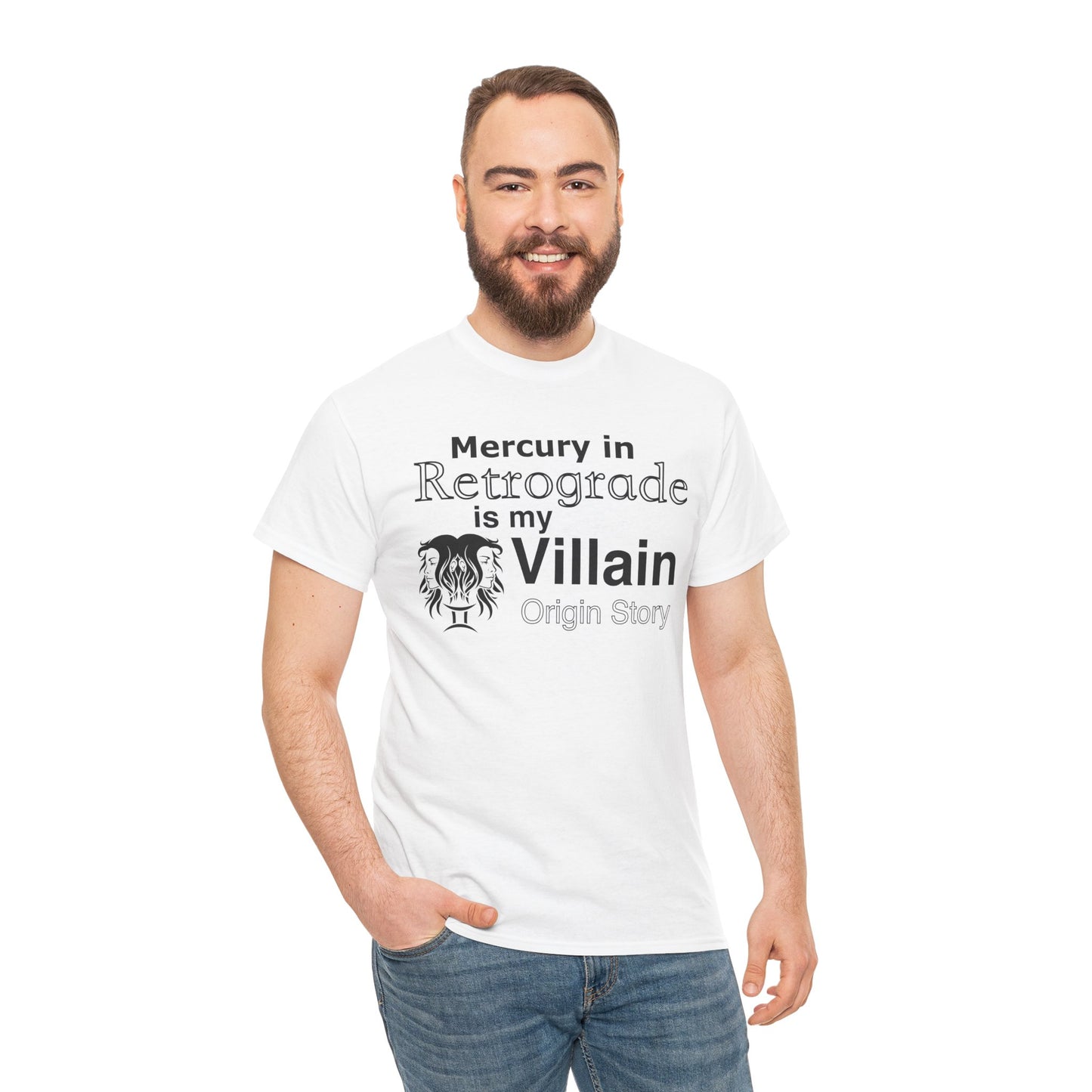 Funny Astrology T-Shirt | Mercury in Retrograde is My Villain Tee