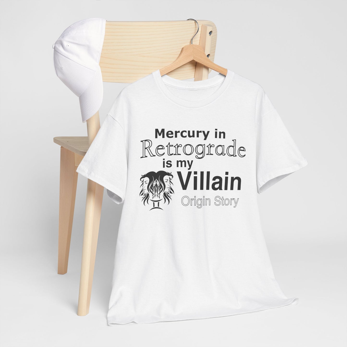 Funny Astrology T-Shirt | Mercury in Retrograde is My Villain Tee