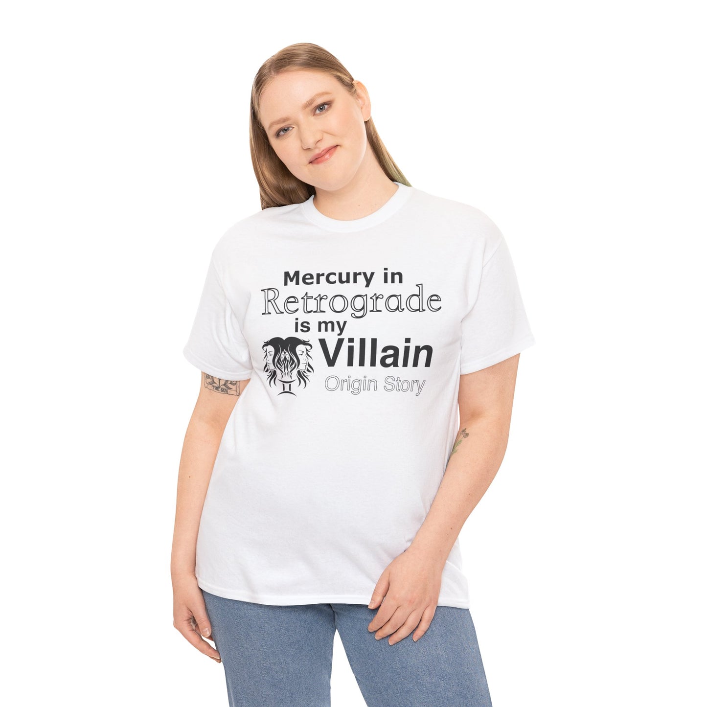 Funny Astrology T-Shirt | Mercury in Retrograde is My Villain Tee